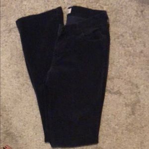 Navy corduroy pants